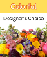 Colorful Designer's Choice Vase Bouquet 