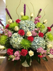 Colorful Sympathy Funeral Flowers