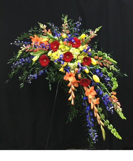 Colorful Tribute A Midway Florist Exclusive