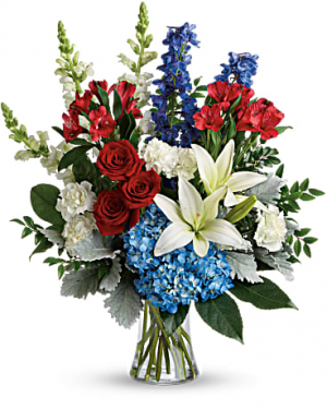 Colorful Tribute Bouquet Arrangement