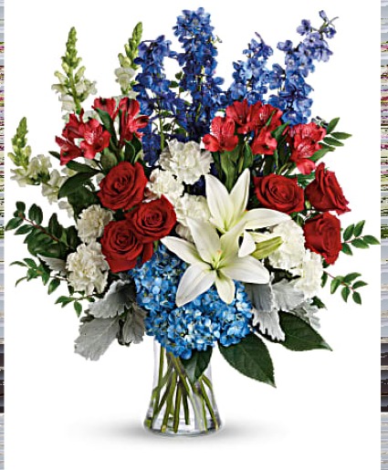 Colorful Tribute Bouquet sympathy arrangements