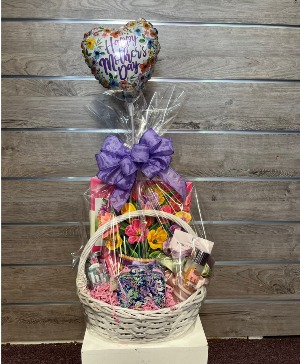 Colorful Tulip Mother's Day Gift Basket 