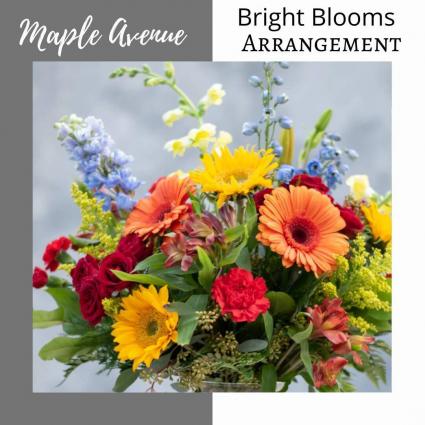 Vase-Bright Blooms