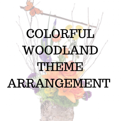 Colorful Woodland Arrangement
