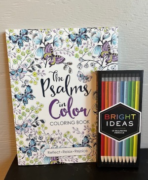 Coloring Therapy gift bundle