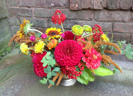 Colors of Autumn Floral Arrangement
