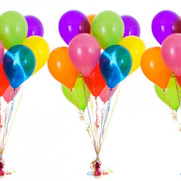 Colors of the Rainbow Balloon Bouquet