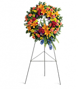Colourful Serenity Wreath
