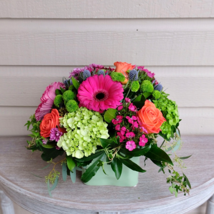Colourful Spring Vase