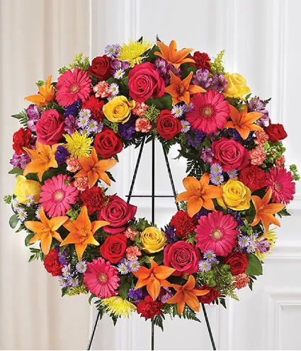 Colourful Wreath 