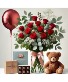 COMBO LOVE ROSES Shown at $100.00