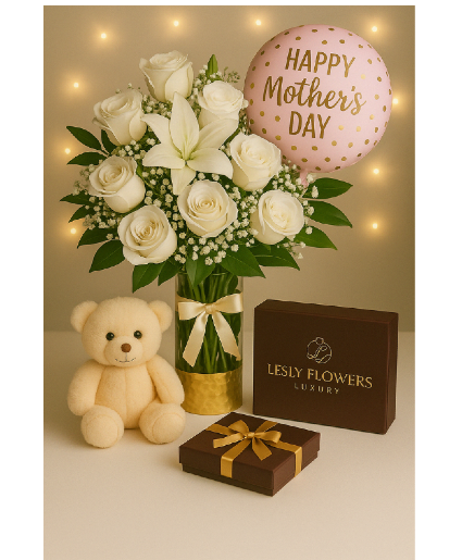 COMBO WHITE PREMIUM  ROSES