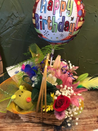 combo/fun/candy/ball/flowers/stuffed/cutie usually for kids