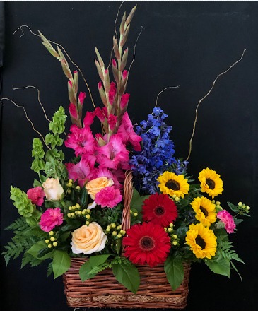 Come With Me Basket in Chesterfield, MO | ZENGEL FLOWERS AND GIFTS