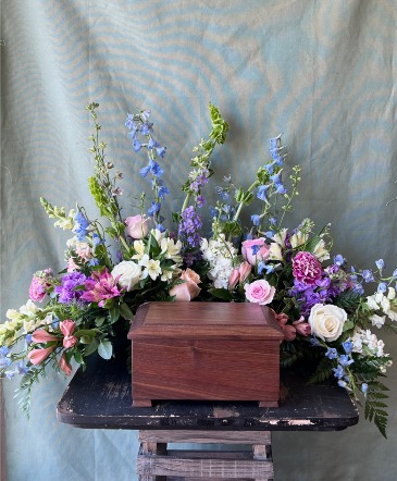 Comfort in Florals Urn Arrangement in La Grande, OR | FITZGERALD FLOWERS Comfort in Florals Urn Arrangement in La Grande, OR | FITZGERALD FLOWERS