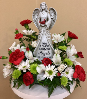 Comforting Angel Keepsake in Springfield, IL | FLOWERS BY MARY LOU INC Comforting Angel Keepsake in Springfield, IL | FLOWERS BY MARY LOU INC