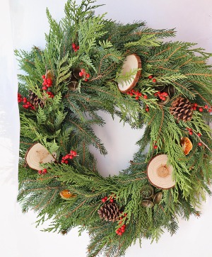 Coming Home for Christmas  Winter Wreath