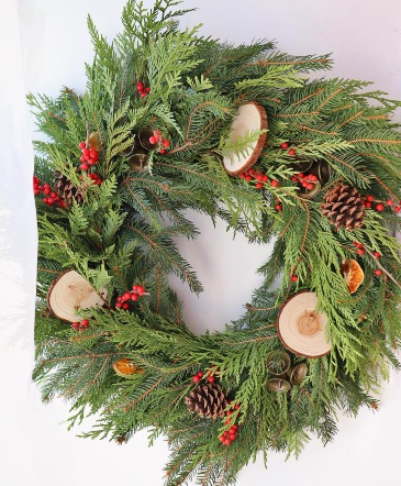 Coming Home for Christmas  Winter Wreath in Trenton, ON | Designs by Alexis Rose