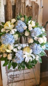 Coming Home Sympathy Wreath in Chattanooga, TN | Chantilly Lace Floral Boutique LLC