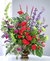 Compassionate Petals Sympathy Urn