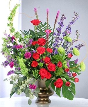 Compassionate Petals Sympathy Urn
