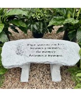 Concrete Memorial Benches 