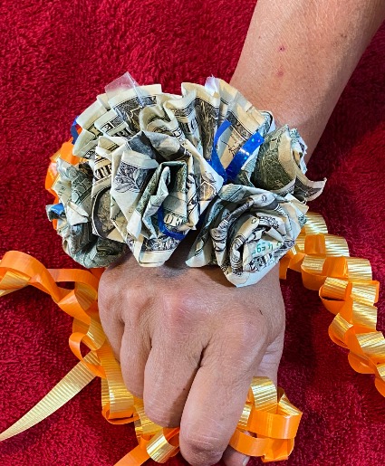 CONGRATS ON YOUR SUCCSESS MONEY CORSAGE TRENDING