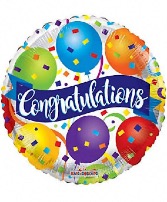 Congratulations Mylar Balloon  