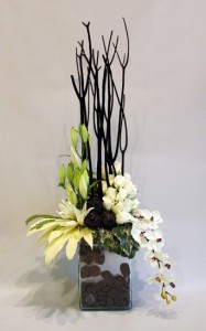 Contemporary Design  Tropical Flower Arrangement