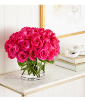 Contemporary Hot Pink Roses 