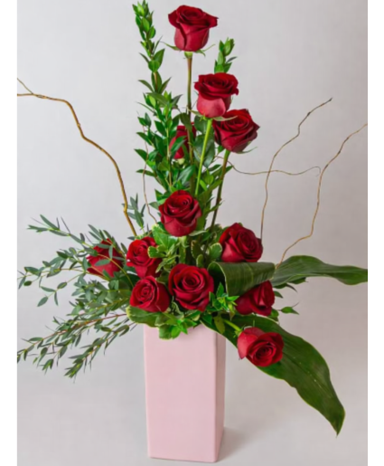 Contemporary Passion w/ Pink Vase