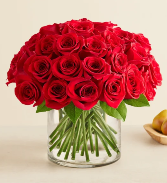 Contemporary Red Roses 