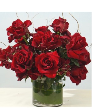 Contemporary romance  Modern floral arrangement 