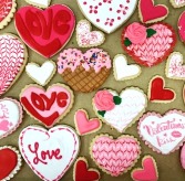 Valentine Sugar Cookies Sweet Blossoms