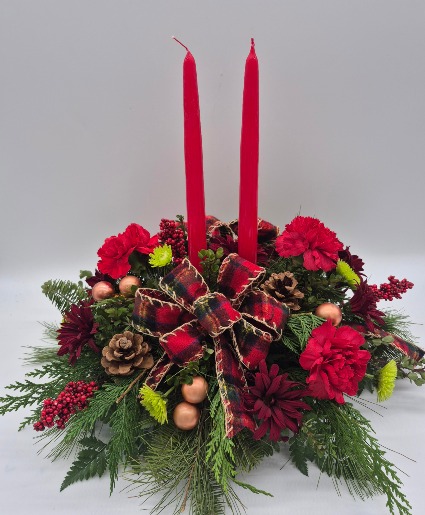 Cook Florist's Candle Centerpiece  