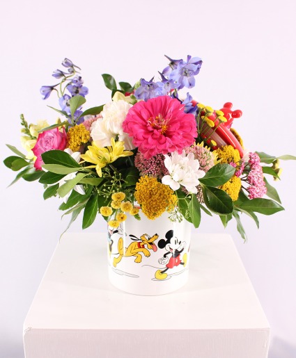 Cookie Jar Keepsake Flower Bouquet 