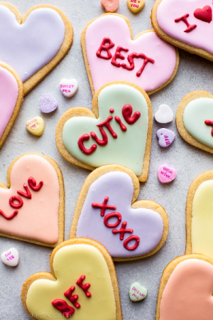 Cookies Valentines Cut Outs