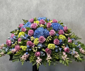 Cool Hues Casket Spray 