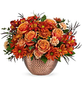 Copper Beauty Fresh Arrangement in Rossville, GA | Ensign The Florist