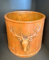 Copper Deer Pot 
