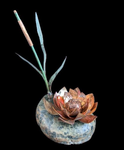 Copper Lotus Gift Item