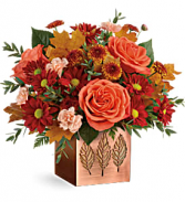 Copper Petals - 300 Fall arrangement
