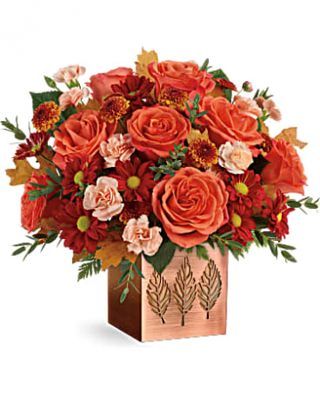 Copper Petals Arrangement