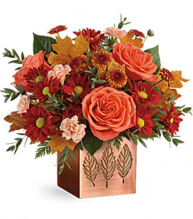 Copper Petals Bouquet H19T300A