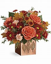Copper Petals Table top