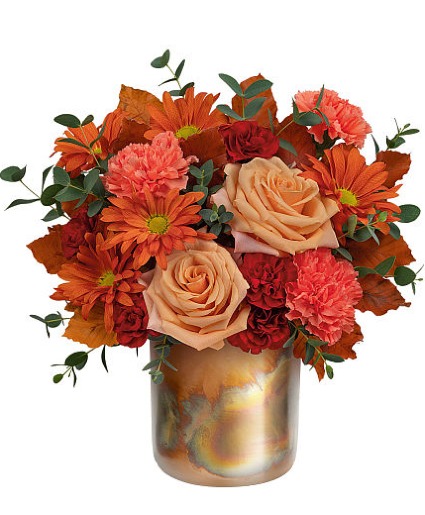 Copper Rose Arrangement
