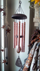 Copper Tone Wind Chime Sympathy Gifts
