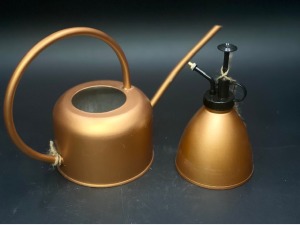 Copper Watering can and Mister 