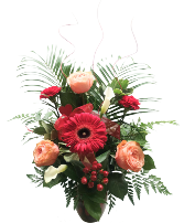 Coral Cupid Valentine's Day Arrangement