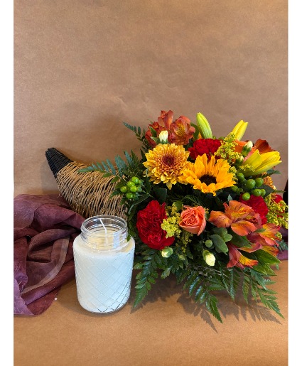 Cornucopia and Candle Package 